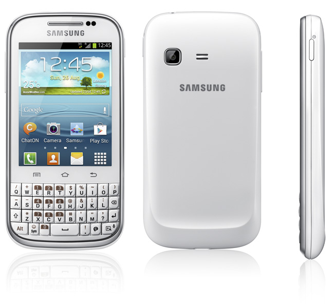 Samsung Galaxy Chat: QWERTY-моноблок